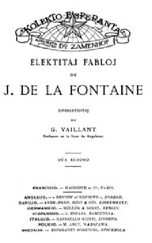 [Gutenberg 51690] • Elektitaj fabloj de J. de La Fontaine